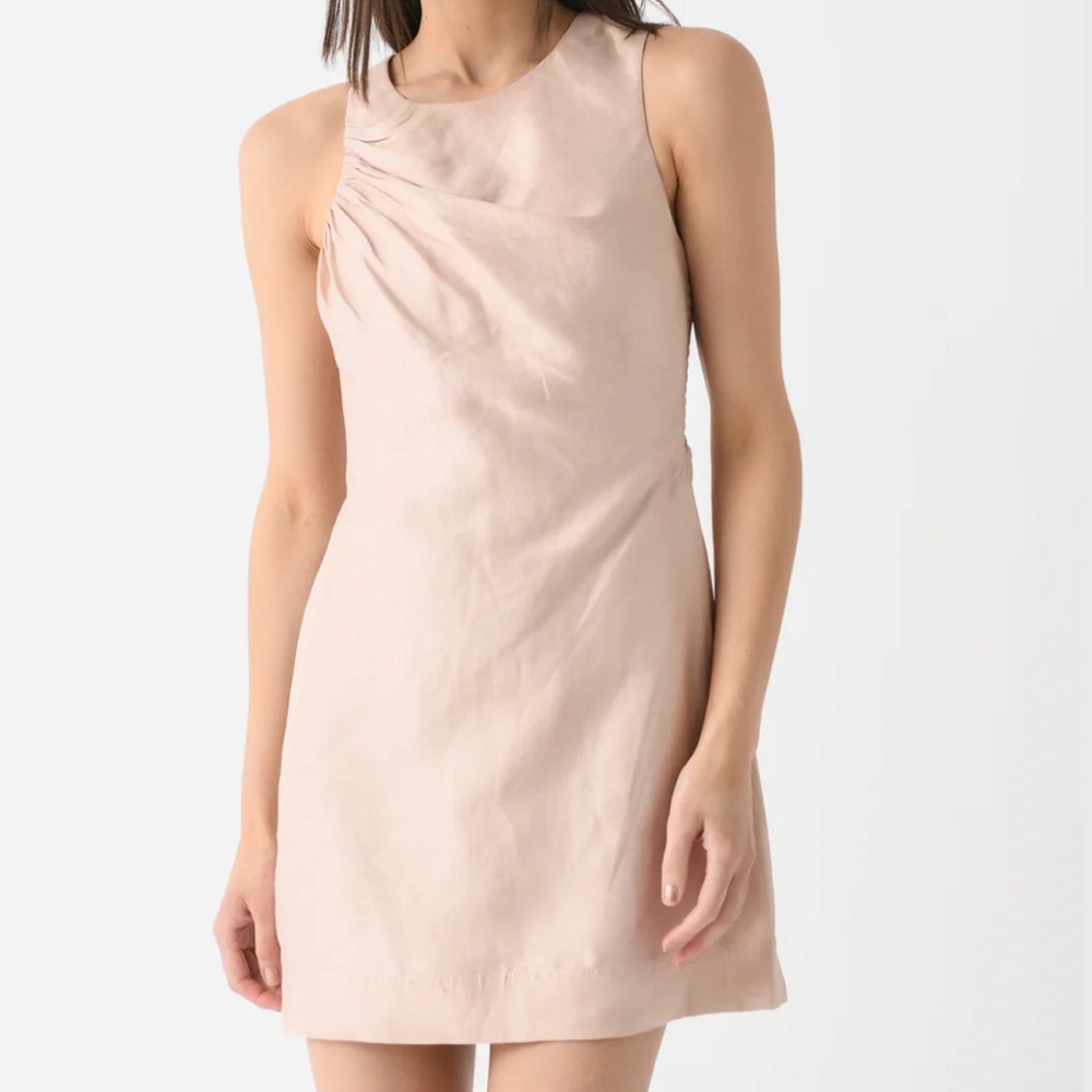 Aje blush mini dress